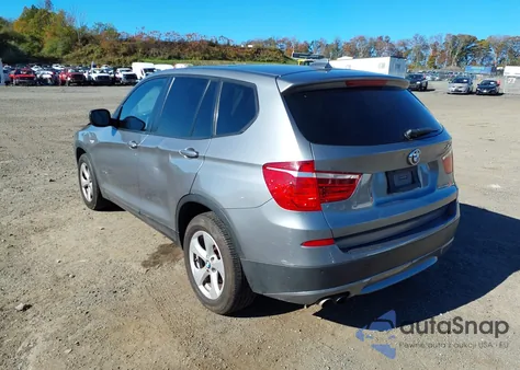2011 BMW X3 xDrive28I z USA, uszkodzony, nr VIN 5UXWX5C55BL705578